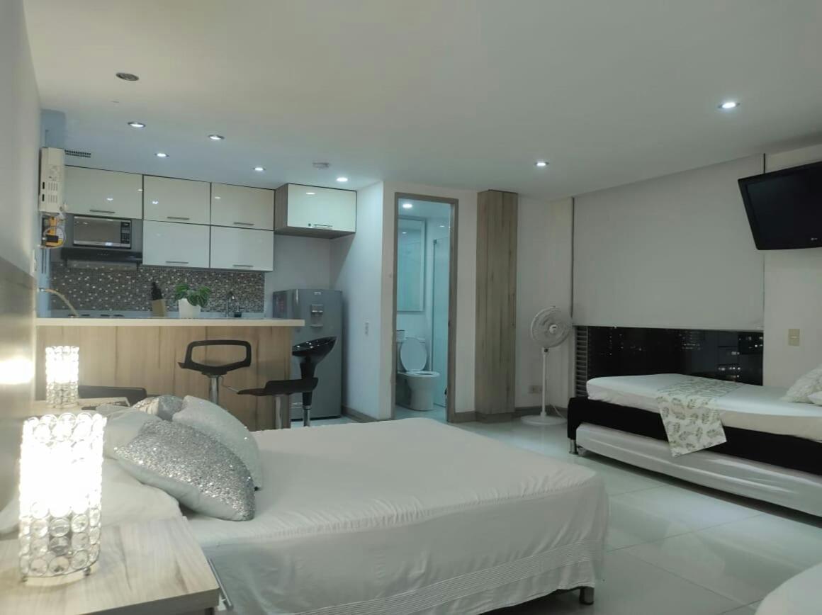 Apartament Edificio La Frontera Loft Medellín Zewnętrze zdjęcie