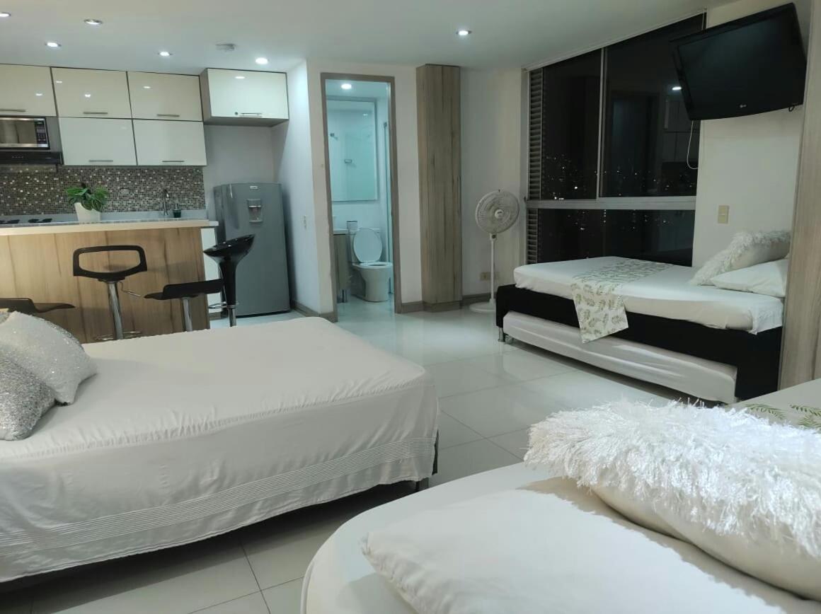 Apartament Edificio La Frontera Loft Medellín Zewnętrze zdjęcie